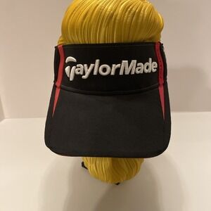 Taylor Made Mesh Visor Hat Cap Mens Strap Golf NFL Football Atlanta FALCONS